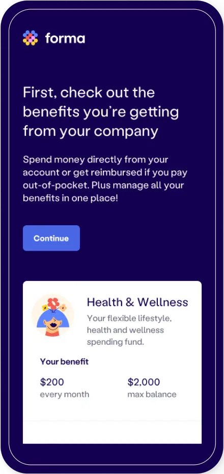 Forma - Flexible Employee Benefits | LSA | FSA | HSA | HRA